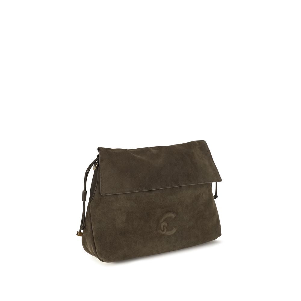Brown Calf Leather Bos Taurus Shoulder Bag