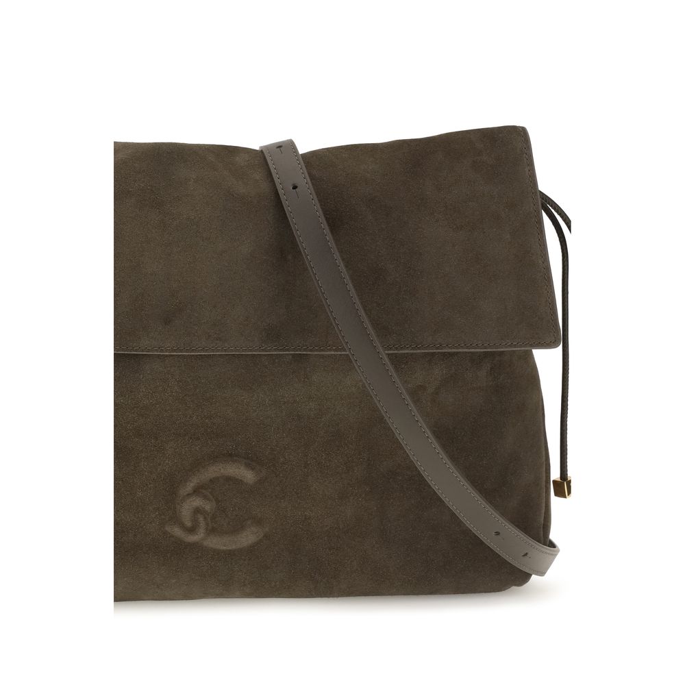 Brown Calf Leather Bos Taurus Shoulder Bag