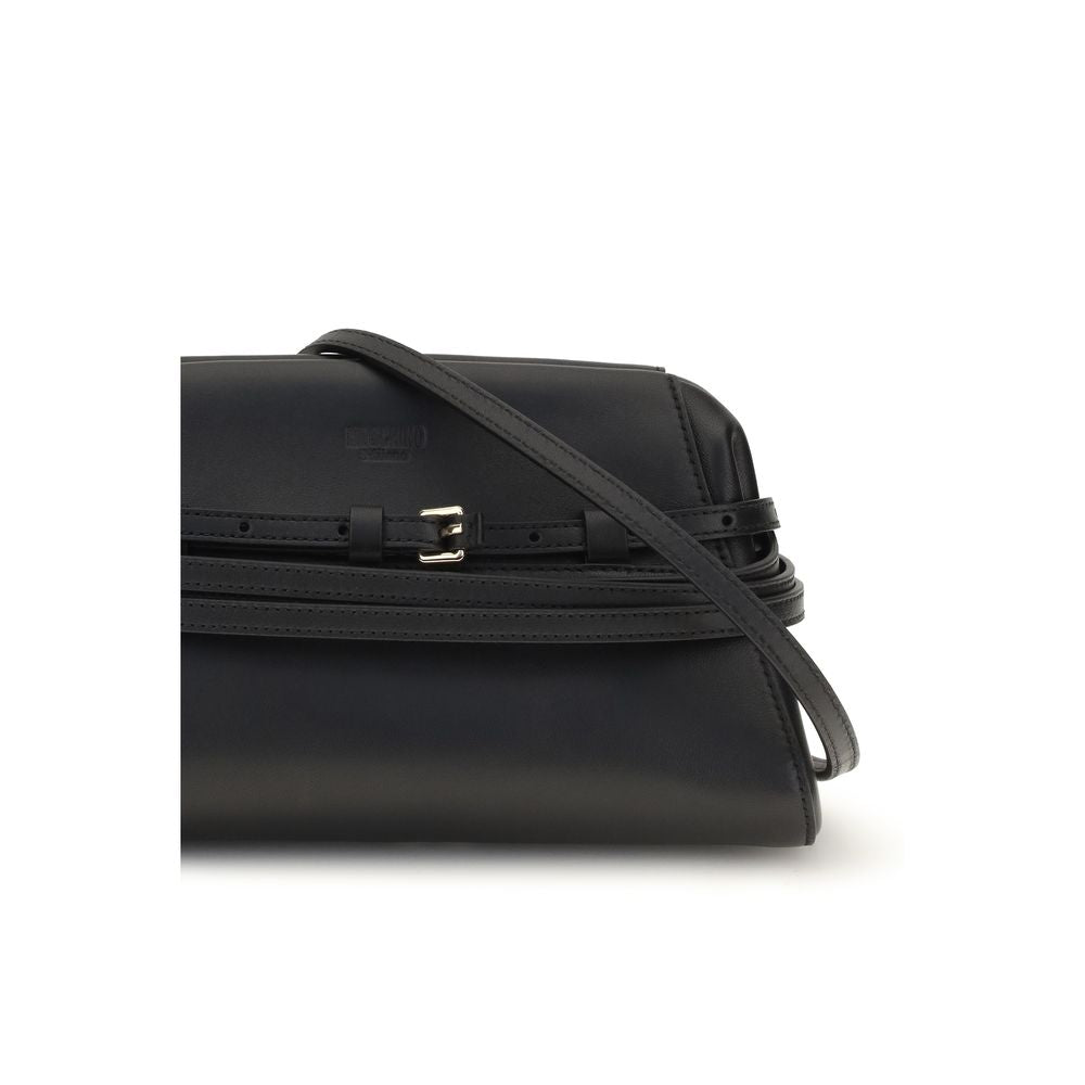 Black Goatskin Clutch Bag