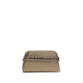 Beige Goatskin Clutch Bag
