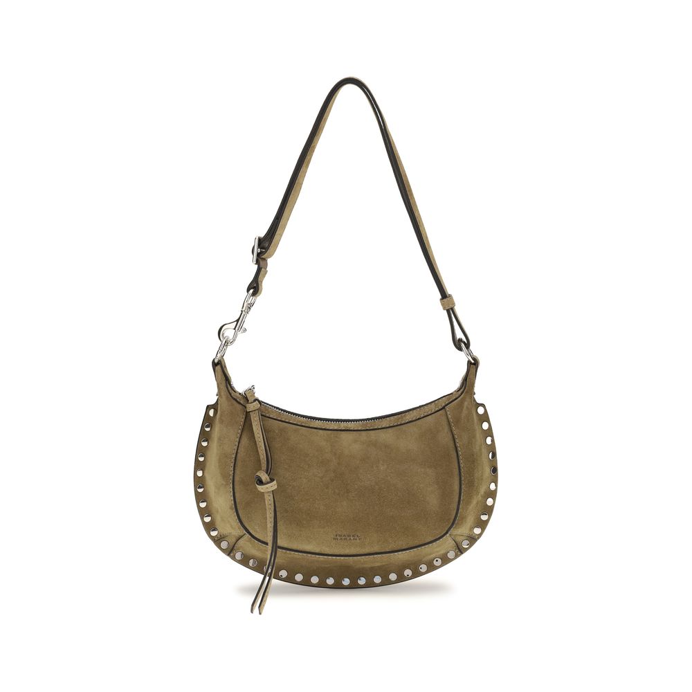 Beige Calf Leather Bos Taurus Shoulder Bag