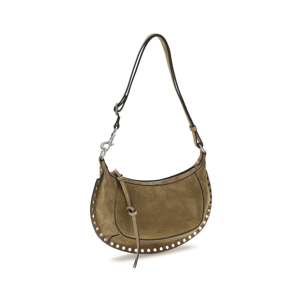 Beige Calf Leather Bos Taurus Shoulder Bag