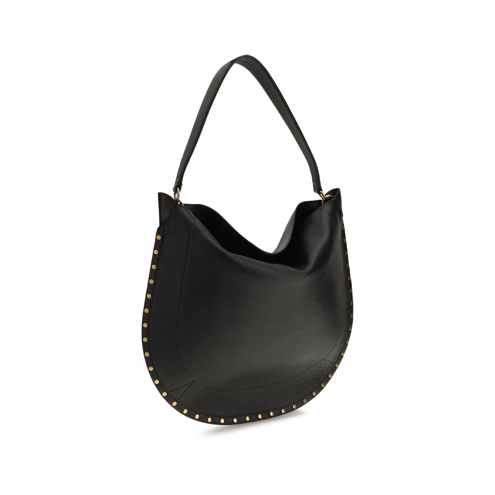 Black Calf Leather Bos Taurus Shoulder Bag