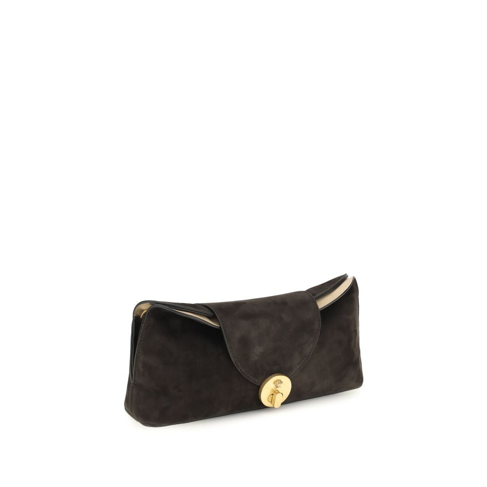 Brown Calf Leather Bos Taurus Clutch Bag