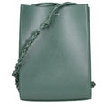 Green Leather Crossbody Bag