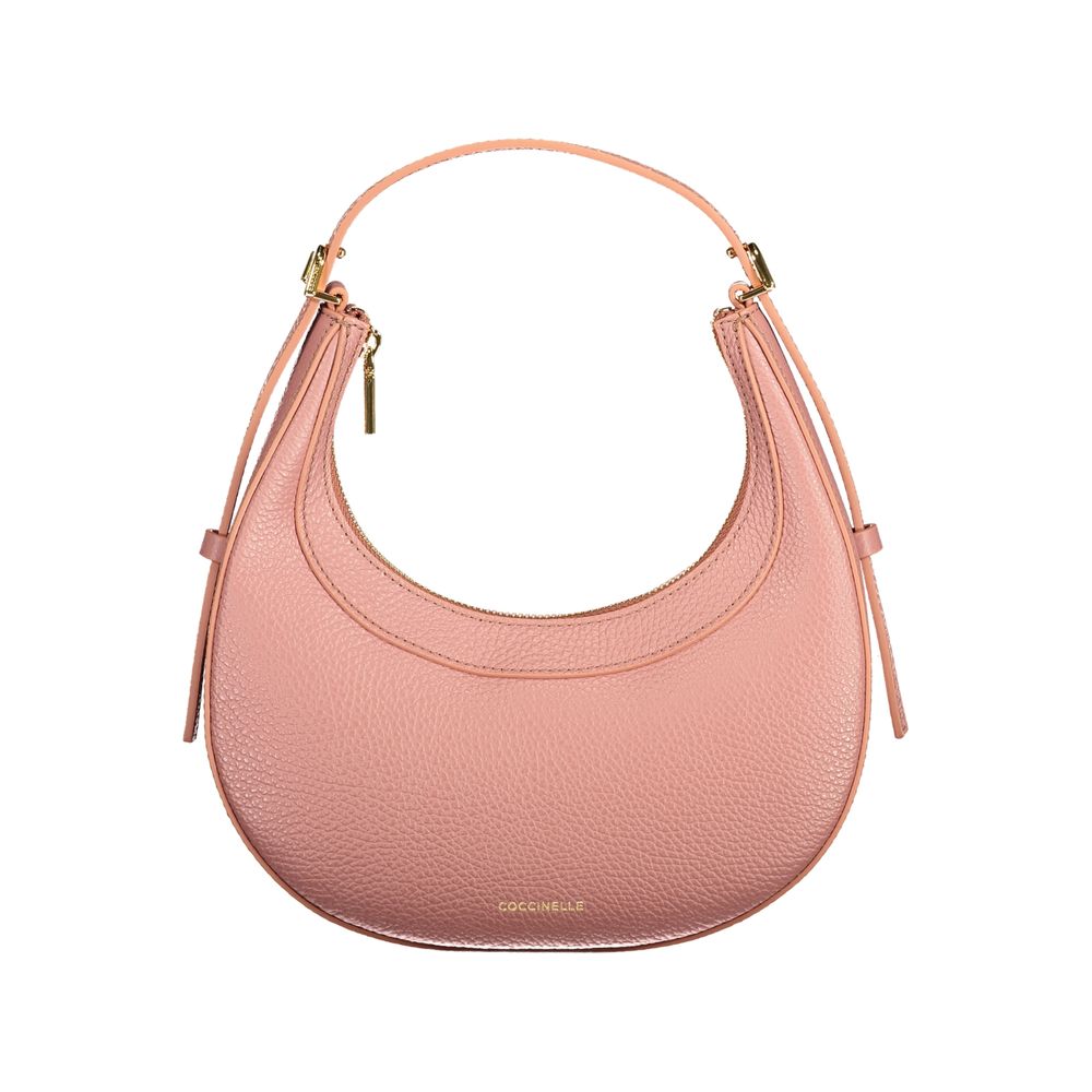 Pink Leather Handbag
