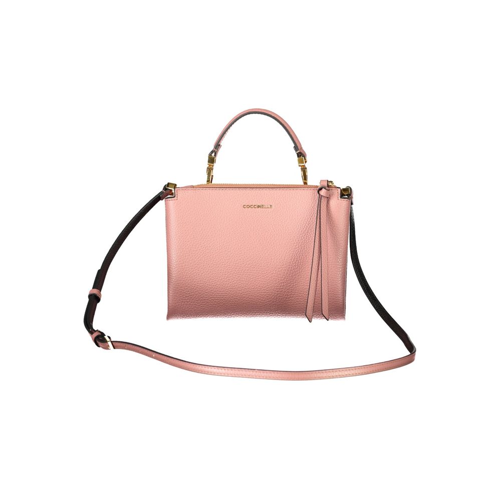 Pink Leather Womens Bag