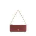 Bordeaux Calf Leather Bos Taurus Shoulder Bag