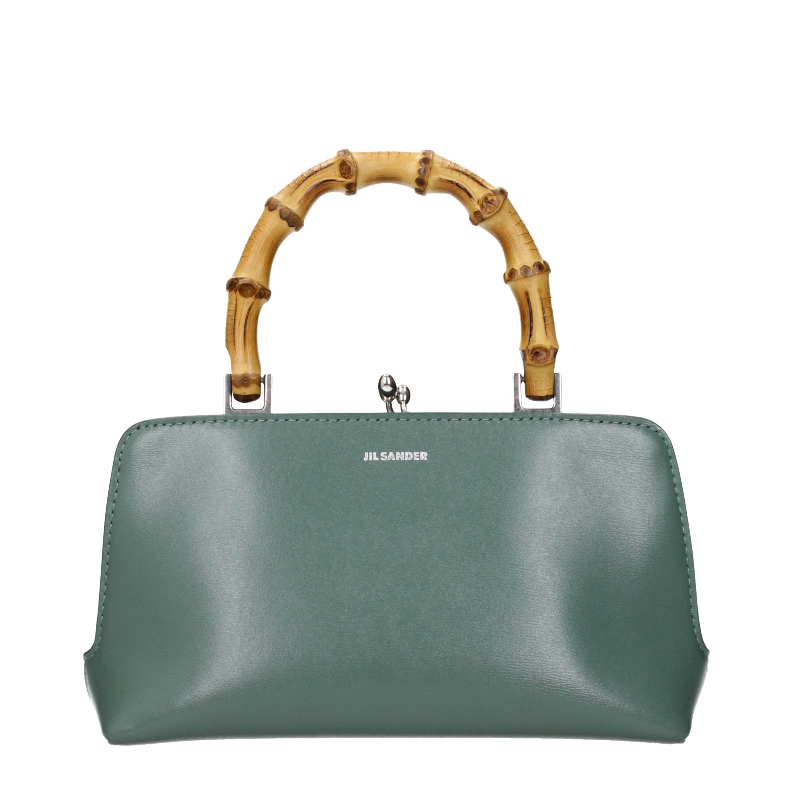 Green Leather Handbag