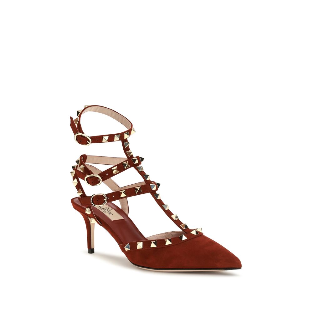 Multicolor Goatskin High Heel Pumps