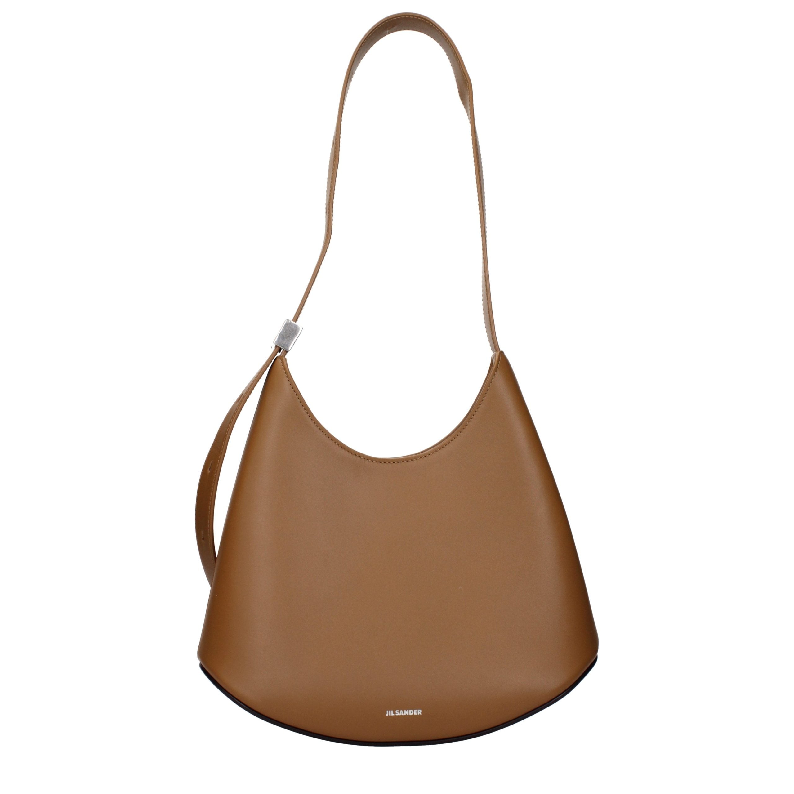 Brown Leather Shoulder Bag