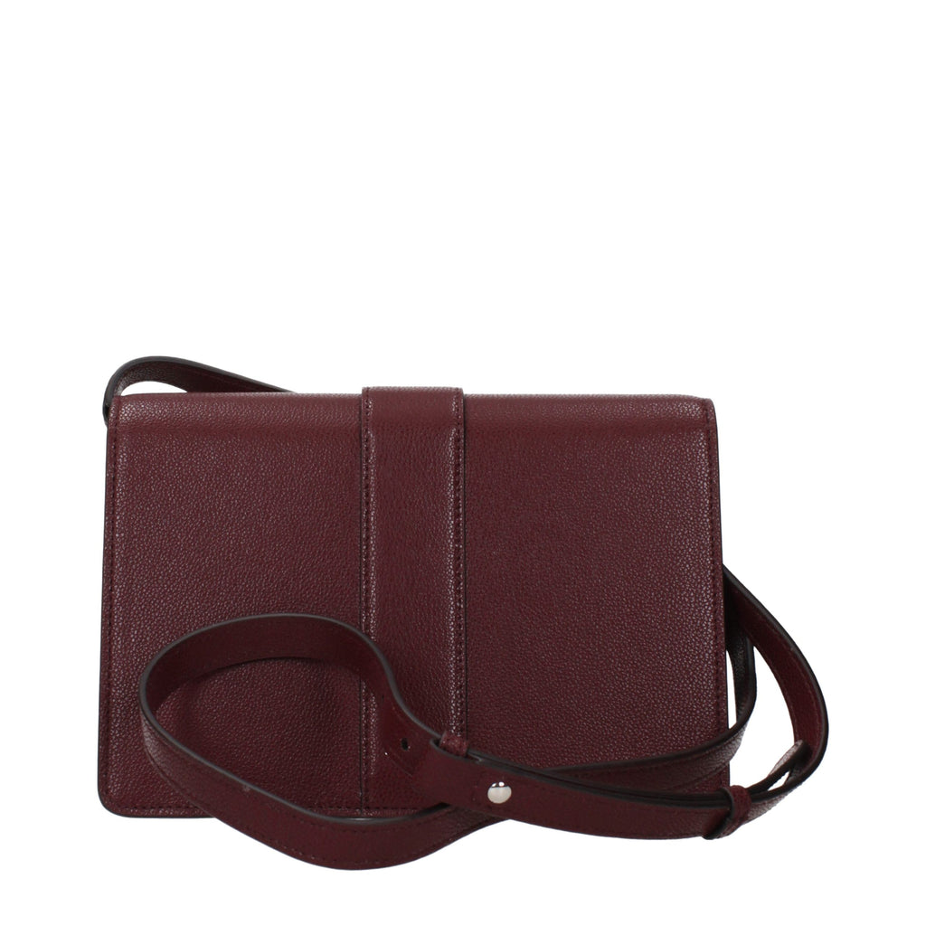 Red Leather Crossbody Bag