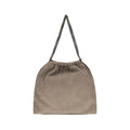 Beige Polyester Shoulder Bag