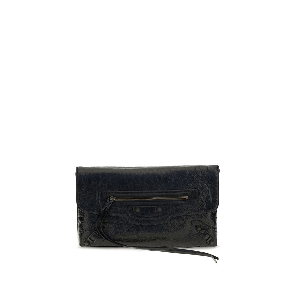 Black Lamb Ovis Aries Clutch Bag