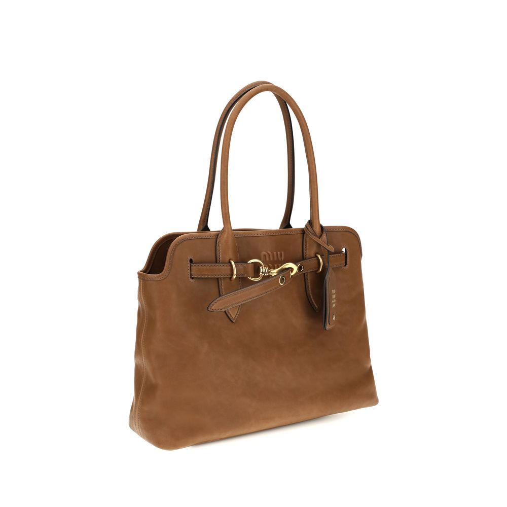 Brown Calf Leather Bos Taurus Shoulder Bag