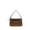 Bolso de hombro de piel de ternera marrón Bos Taurus