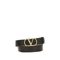Black Calf Leather Bos Taurus Regular Belt