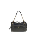 Black Calf Leather Bos Taurus Shoulder Bag