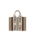 Chloé Woody Canvas Tote Bag