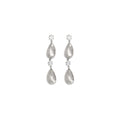Silver Brass Earrings