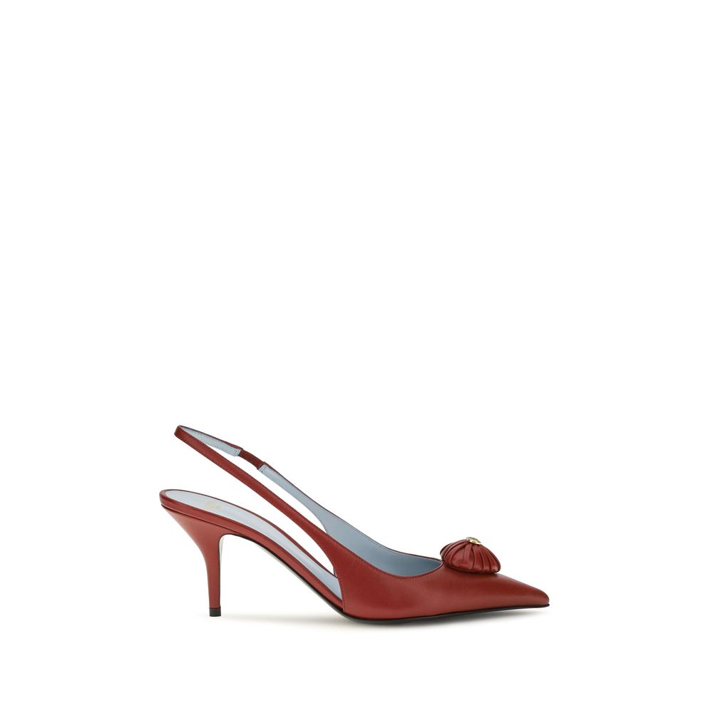 Valentino Garavani Coeur Royal Slingback Pumps