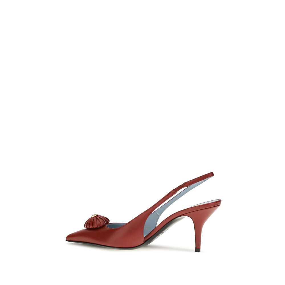 Valentino Garavani Coeur Royal Slingback Pumps