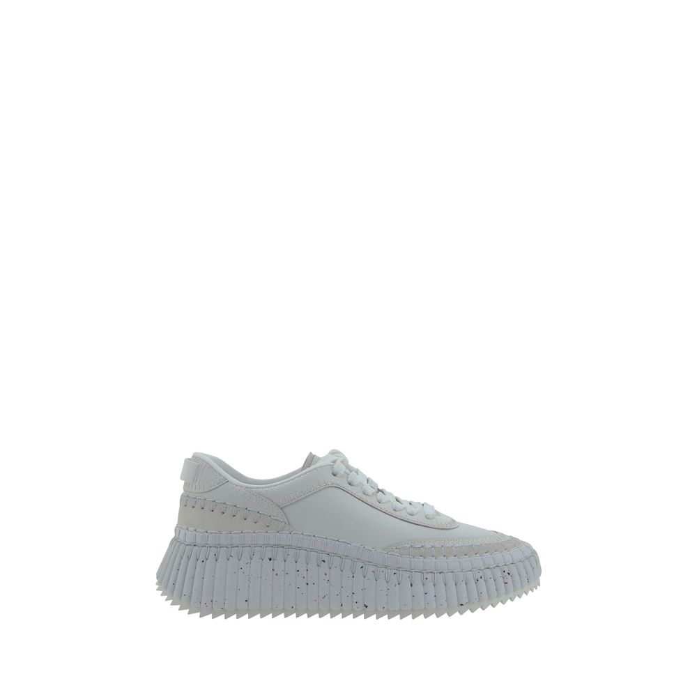 Chloé Nama Leather Sneakers