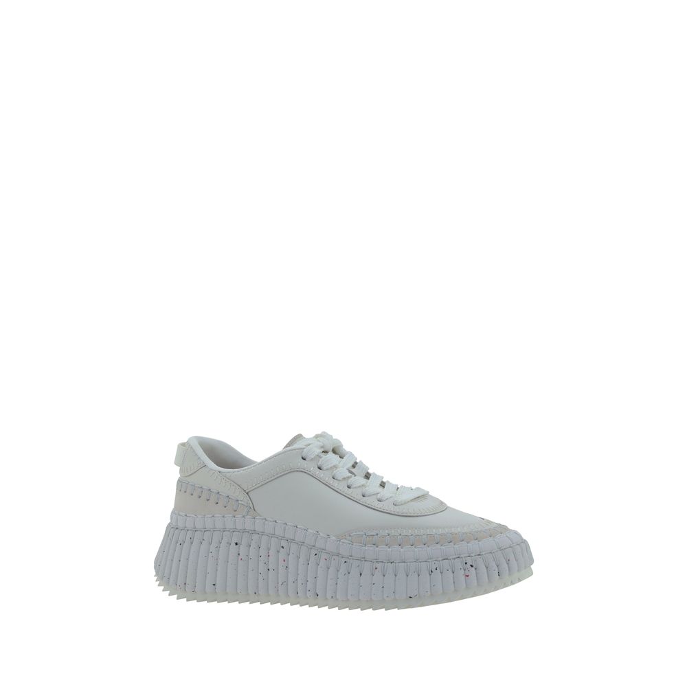 Chloé Nama Leather Sneakers