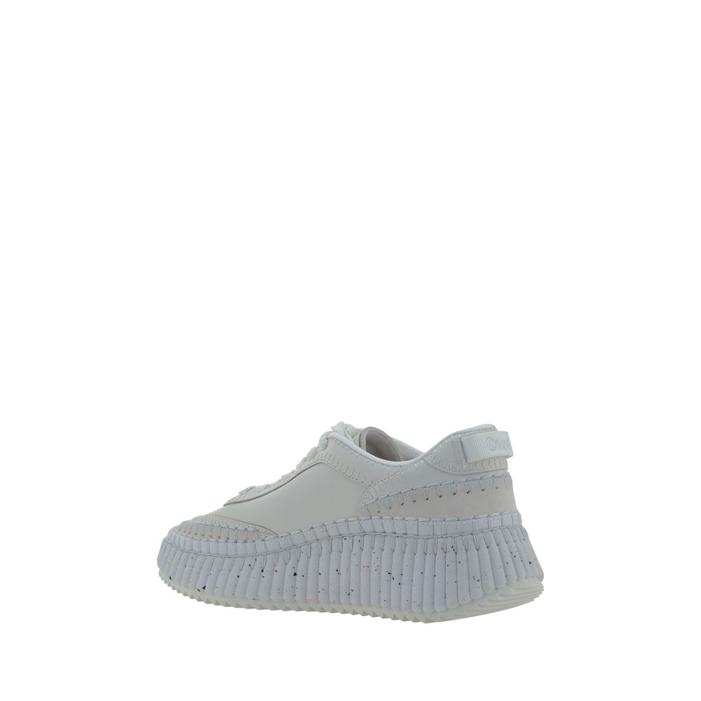 Chloé Nama Leather Sneakers