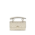 Beige Lamb Ovis Aries Handbag