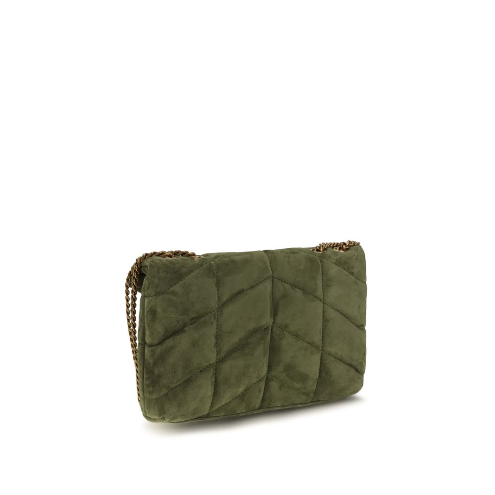Bicolor Calf Leather Bos Taurus Shoulder Bag