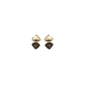 Self-Portrait Gold-Plated Brass Earrings