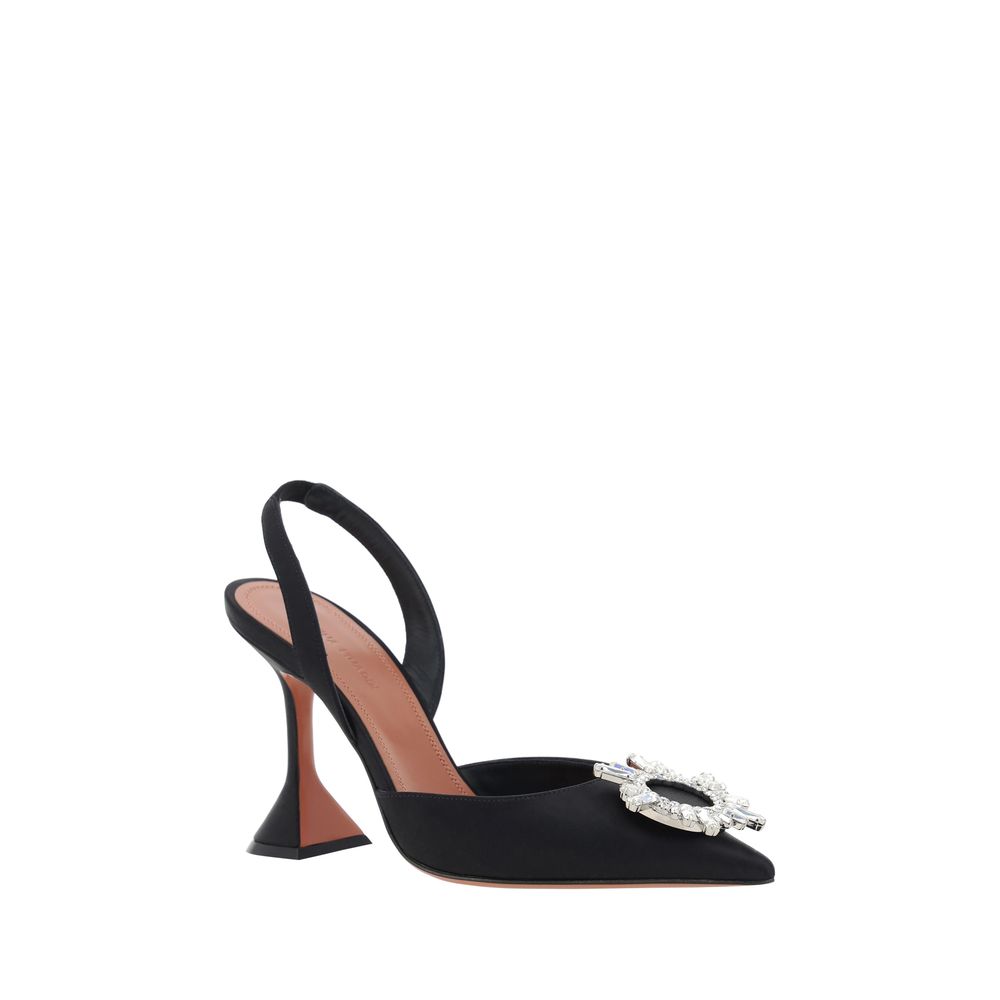 Amina Muaddi Begum Slingback Pumps