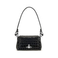 Black Calf Leather Bos Taurus Handbag