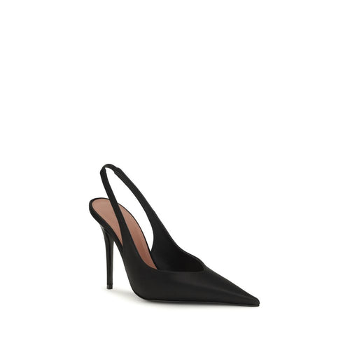 Amina Muaddi Anok Slingback Pumps