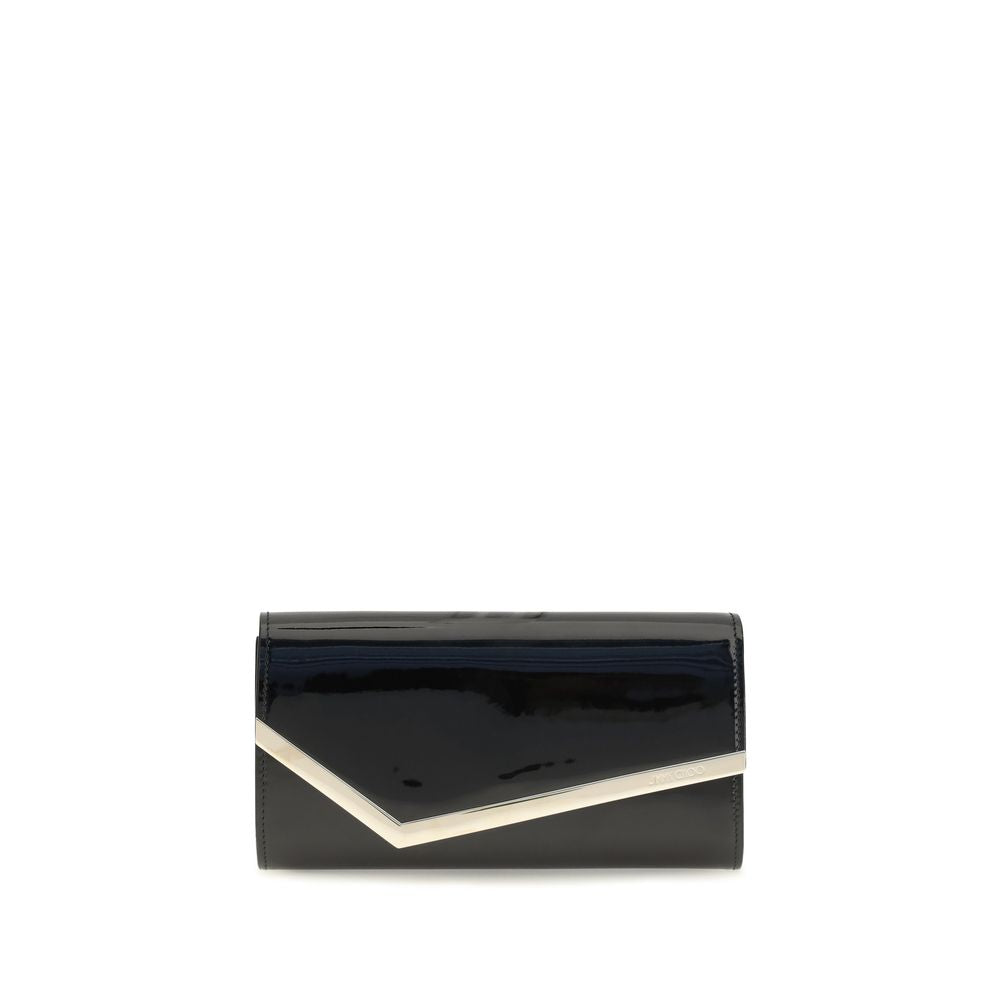 Black Calf Leather Bos Taurus Clutch Bag