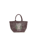 Bordeaux Recycled Cotton Shoulder Bag