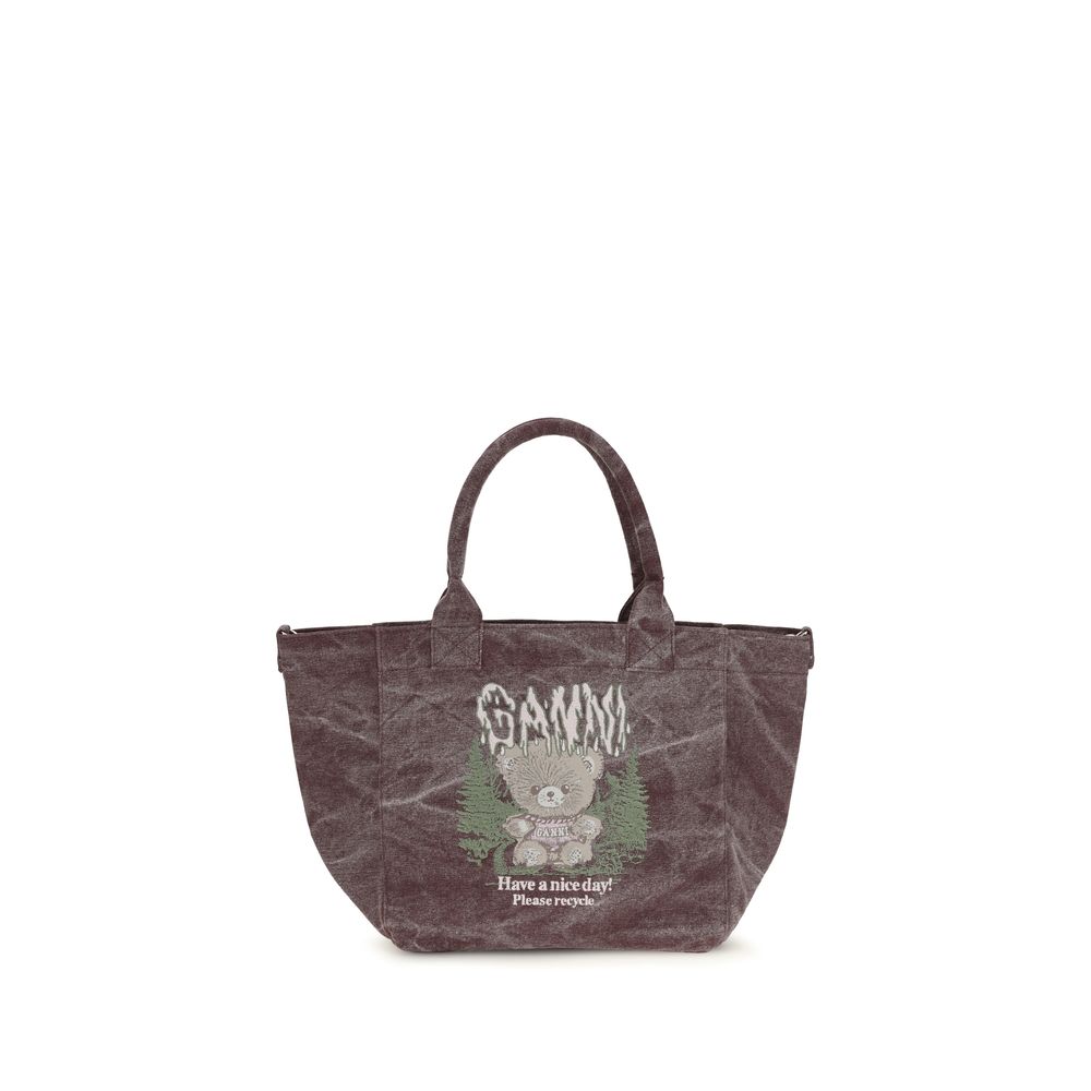 Bordeaux Recycled Cotton Shoulder Bag