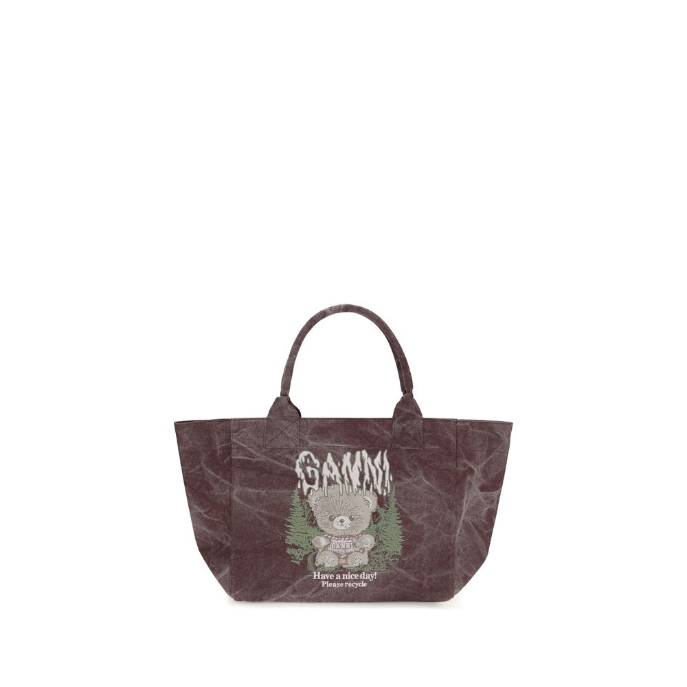 Bordeaux Recycled Cotton Shoulder Bag