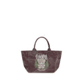 Bordeaux Recycled Cotton Shoulder Bag