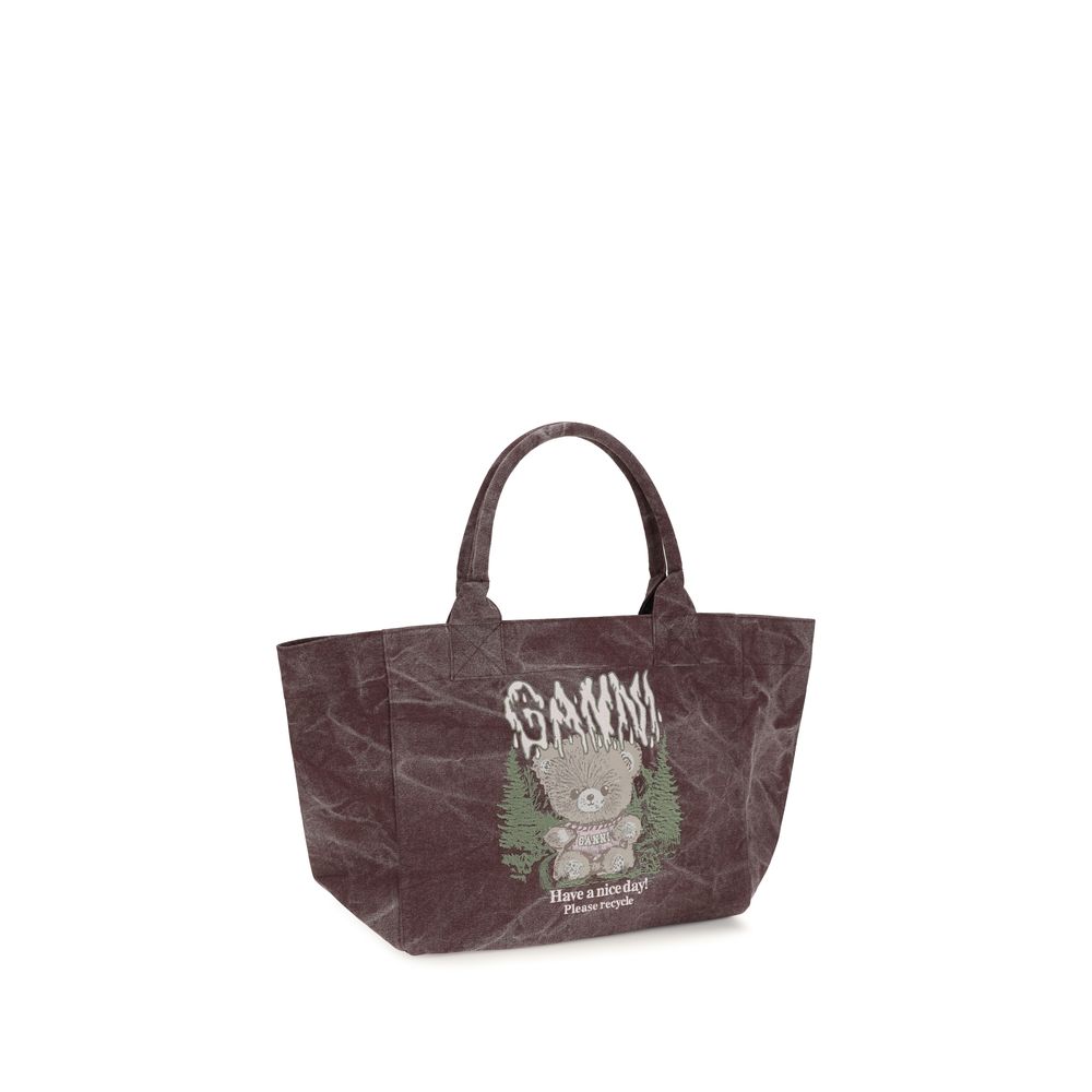 Bordeaux Recycled Cotton Shoulder Bag