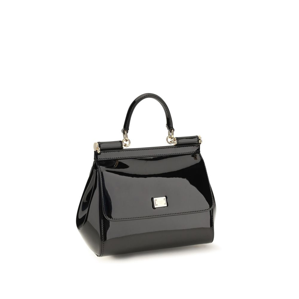 Bolso de piel de becerro negra Bos Taurus