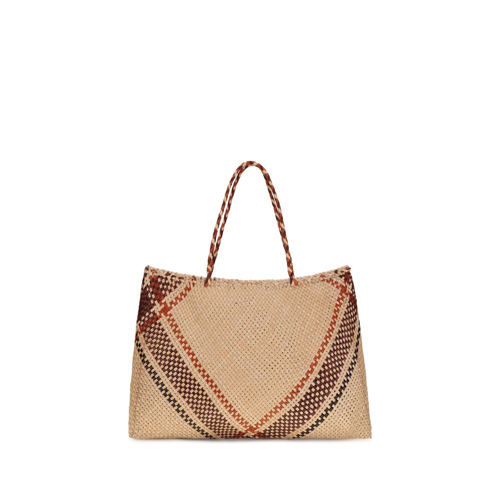 Handtasche aus beigem Ziegenleder