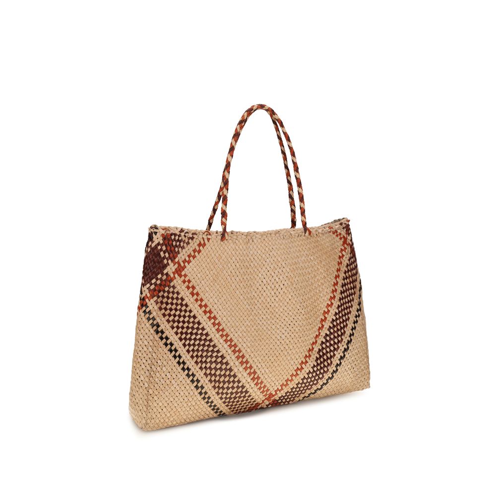 Handtasche aus beigem Ziegenleder