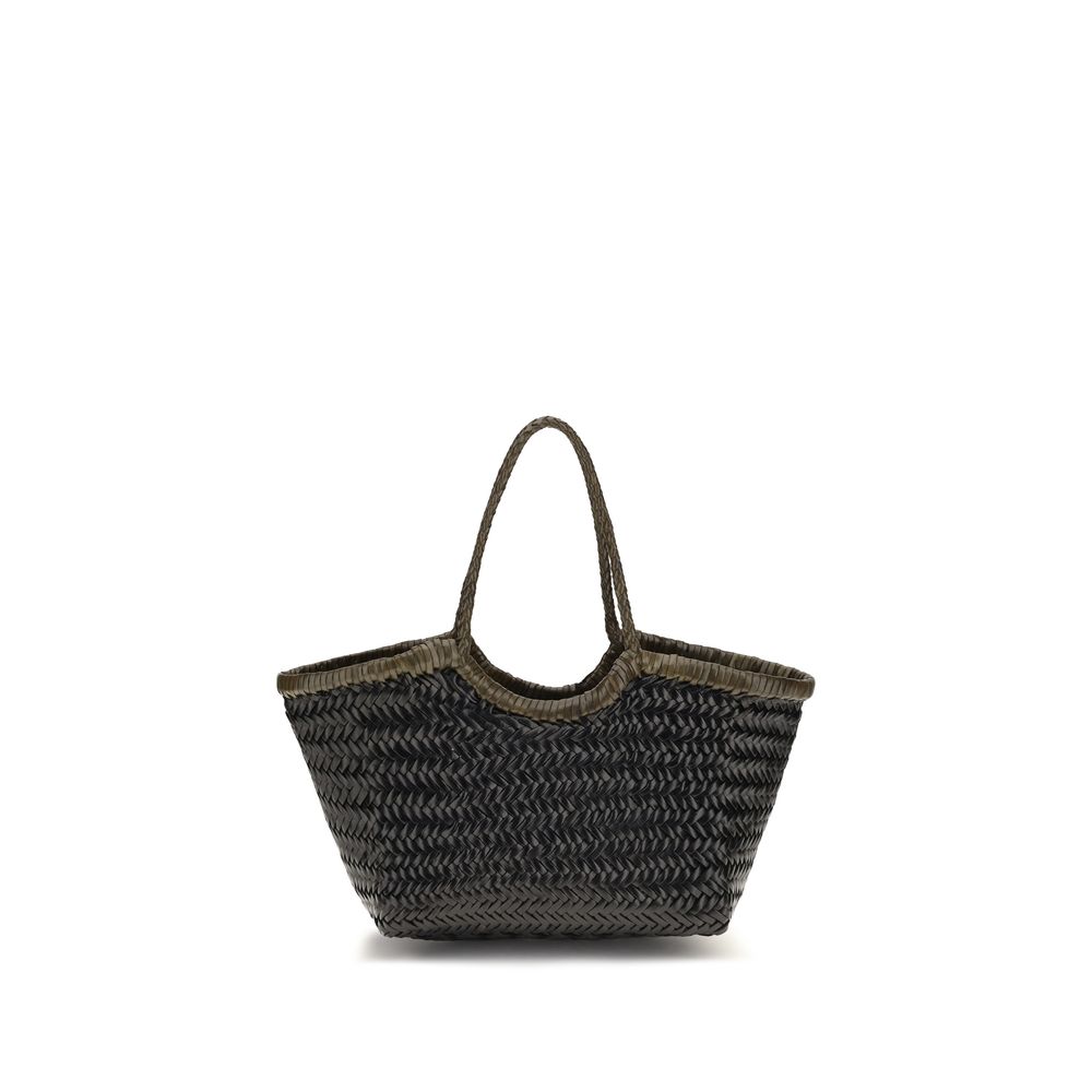 Bicolor Kalbsleder Bos Taurus Handtasche