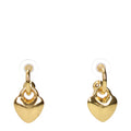 Pendientes de latón dorado