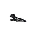 Black Leather Platform Pumps