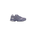 Gray Suede Leather Chunky Sneakers