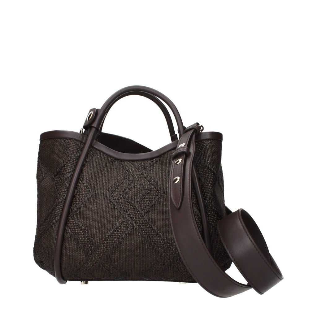Max Mara Raffia Bag with Shoulder Carry Option