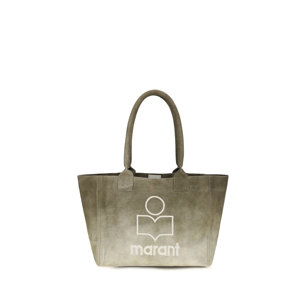 Bolso de hombro de algodón bicolor